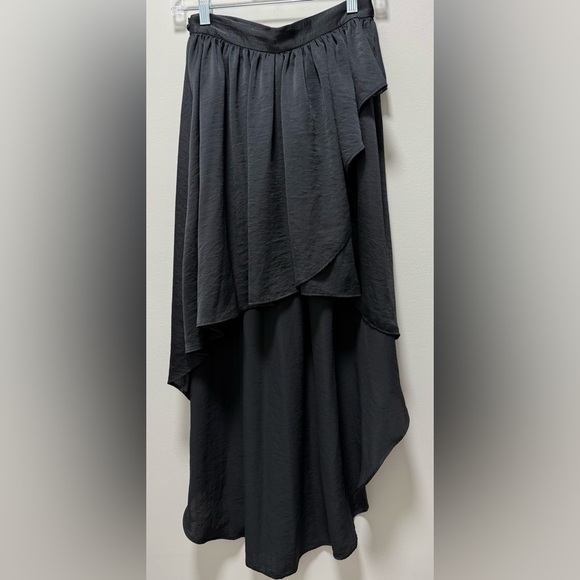 BCBGENERATION BLACK MAXI SKIRT - Picture 3 of 7